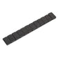 Sealey Wheel Weight 5g Adhesive Zinc Plated Steel Black Pk of 50x12 WWSA5B