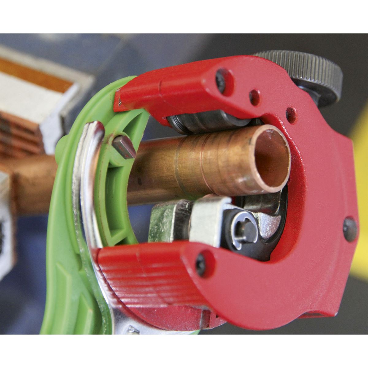 Sealey Ratcheting Pipe Cutter 2-in-1 6-28mm AK5065
