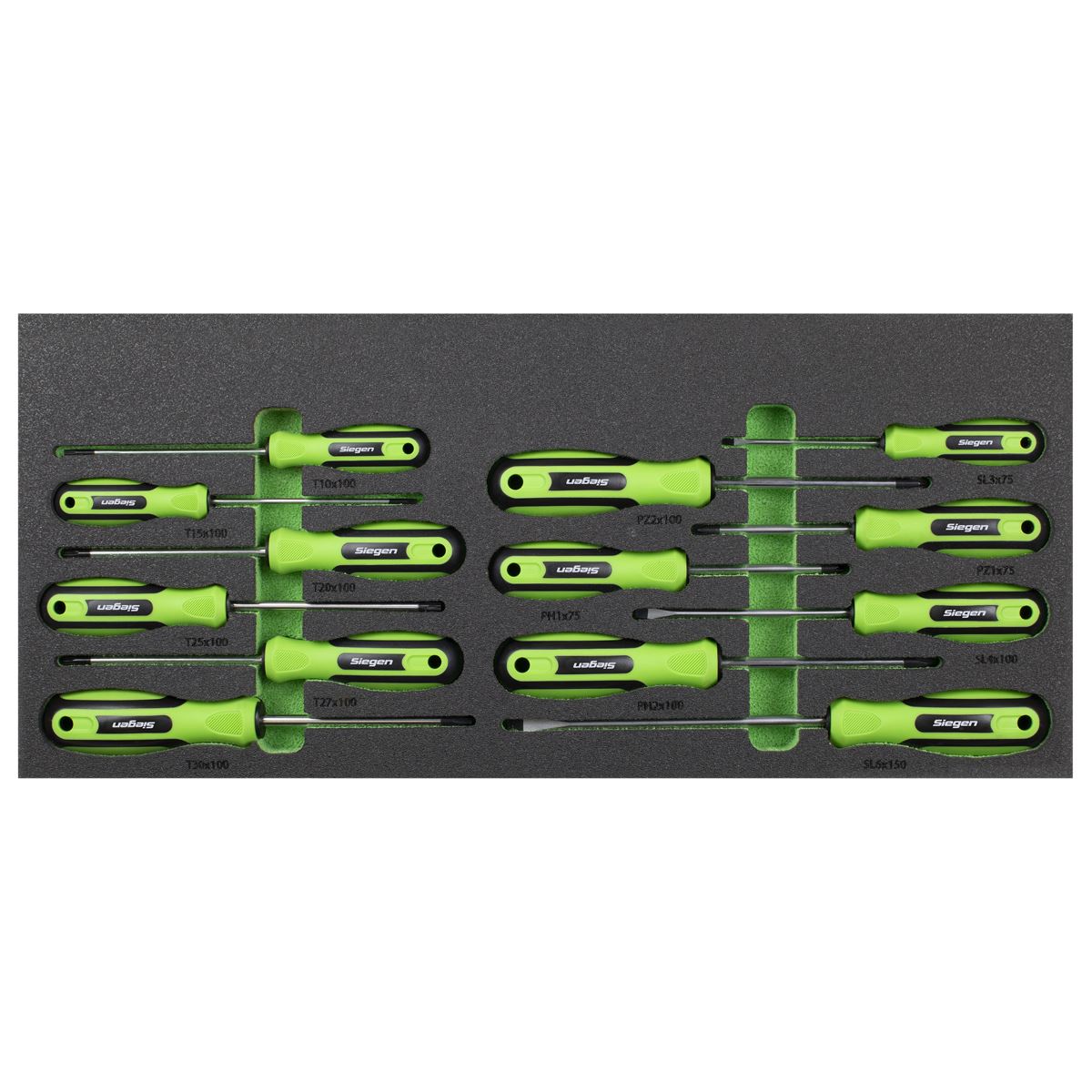 Sealey Siegen Top Chest & Rollcab Combination 6 Drawer & Tool Kit 247pc S01267