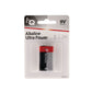 HQ Alkaline 9V battery 1-blister - BAAKLR611BL