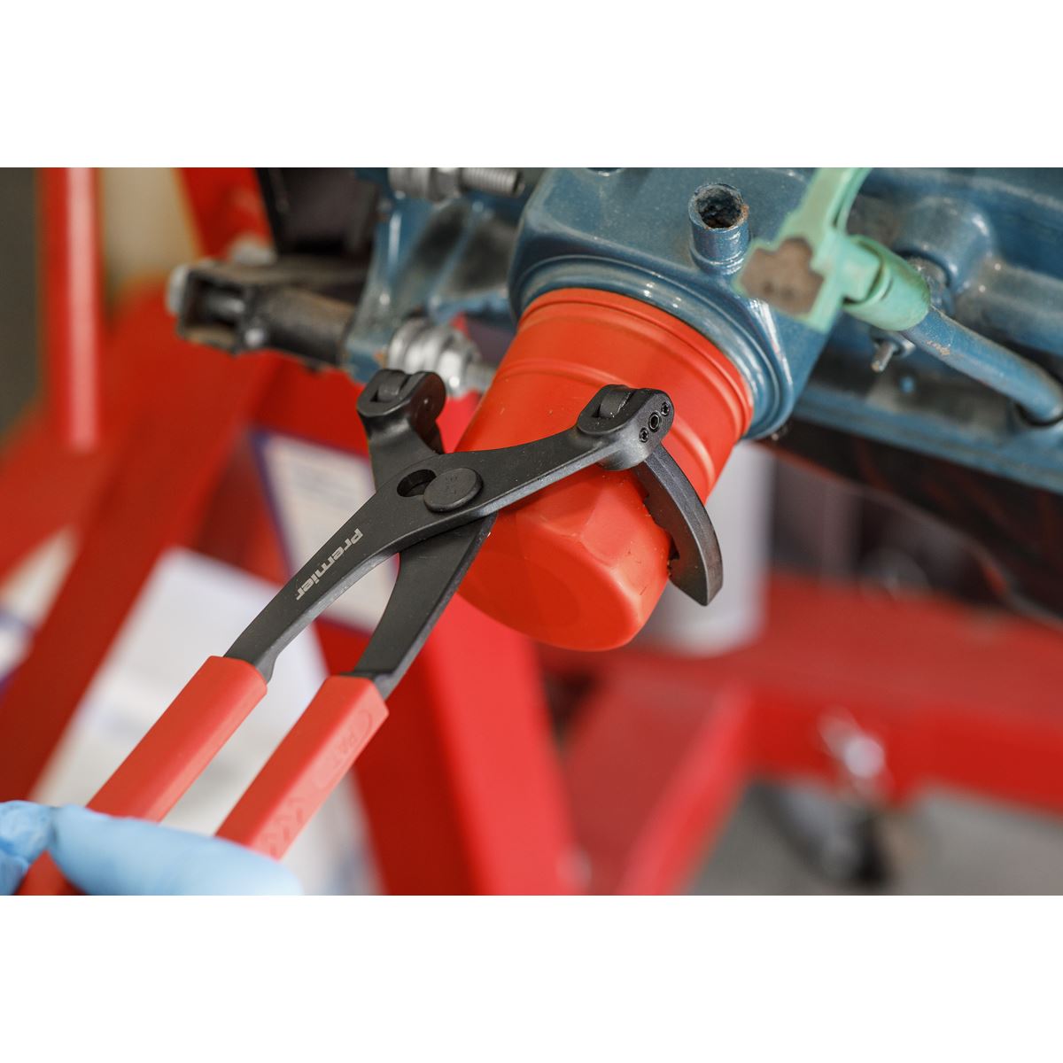 Sealey Swivel Jaw Filter Pliers 57-120mm AK6417