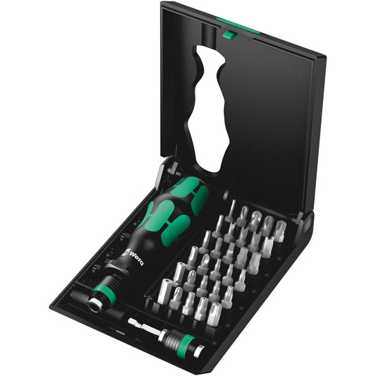 Wera Kraftform Kompakt 71 Hex/Span/TXbo/Sq/Trq-Set/Tri-Wing Met 32Pc 057111