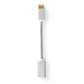 Nedis DisplayPort Cable DisplayPort Male HDMI Output 4K@60Hz Gold Plated 0.20m - CCTB37150AL02