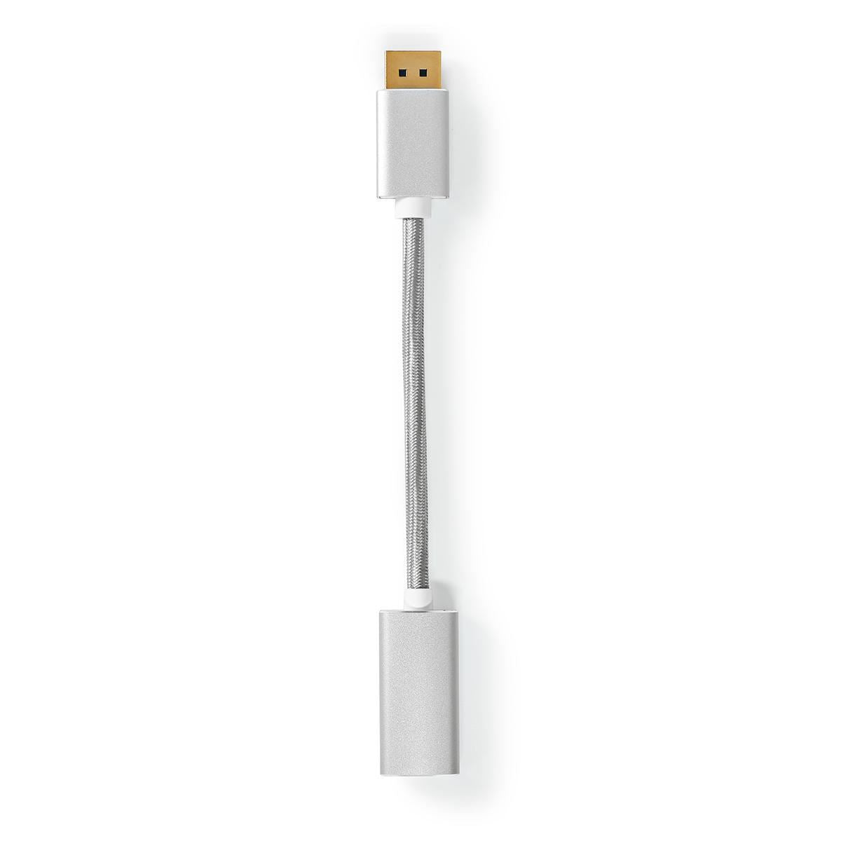 Nedis DisplayPort Cable DisplayPort Male HDMI Output 4K@60Hz Gold Plated 0.20m - CCTB37150AL02