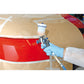 100Ml Gravity Feed Hvlp Composite Body Air Spray Gun Draper 09709