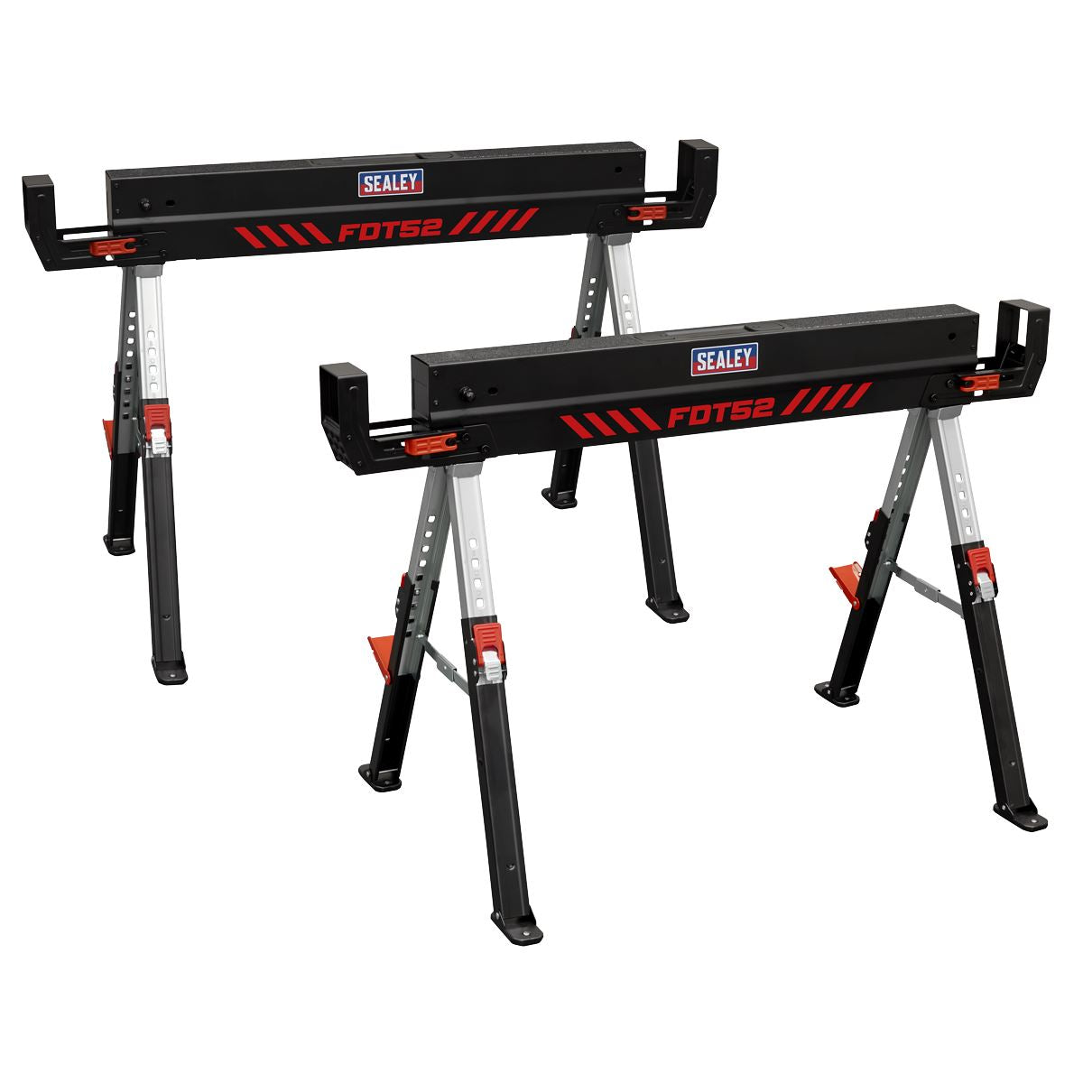Sealey Adjustable Sawhorse Set 2pc FDT52