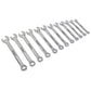 Sealey Combination Spanner Set 12pc Metric S0563