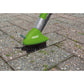 Draper Paving Brush Set with Twin Heads and Telescopic Handle - 58683