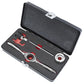 Sealey Bi-Directional Ratchet Tap & Die Holder Set 5pc AK3027