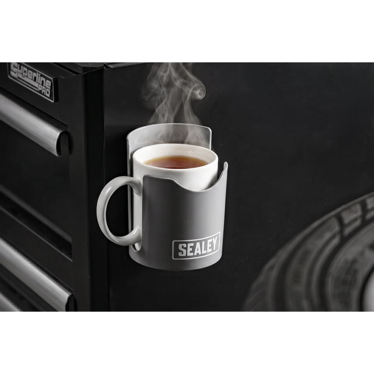 Sealey Magnetic Cup/Can Holder - Grey APCHG