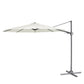 Dellonda Cantilever Parasol with 360� Rotation, Tilt & Cover 3m - Cream DG268