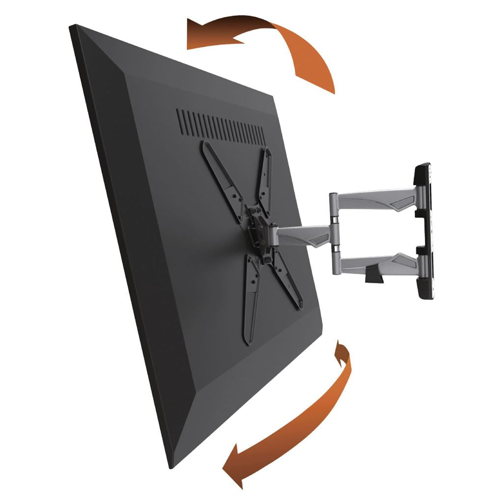Konig TV wall mount/bracket full motion 26-42"/66-107 cm 30 kg/66 lbs - TVWM5530BK