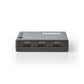 Nedis HDMI Switch 5-Port 4x HDMI Input 1x HDMI Output 1080p 3.4 Gbps Black - VSWI3455BK
