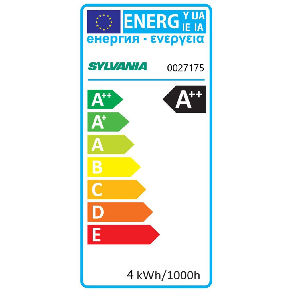 Sylvania ST64 470LM 827 Filament Led lamp E27 4W