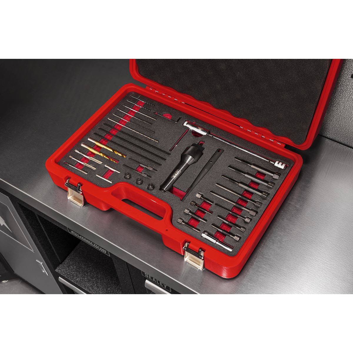 Sealey Damaged Glow Plug & Heater Element Removal Set 8 & 10mm VS3156