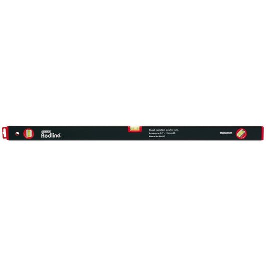 Draper 900mm Box Section Spirit Level Measuring Work Hand Tool - 68017