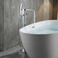 Baridi Freestanding Bath Mixer Tap with Shower - Chrome DH400