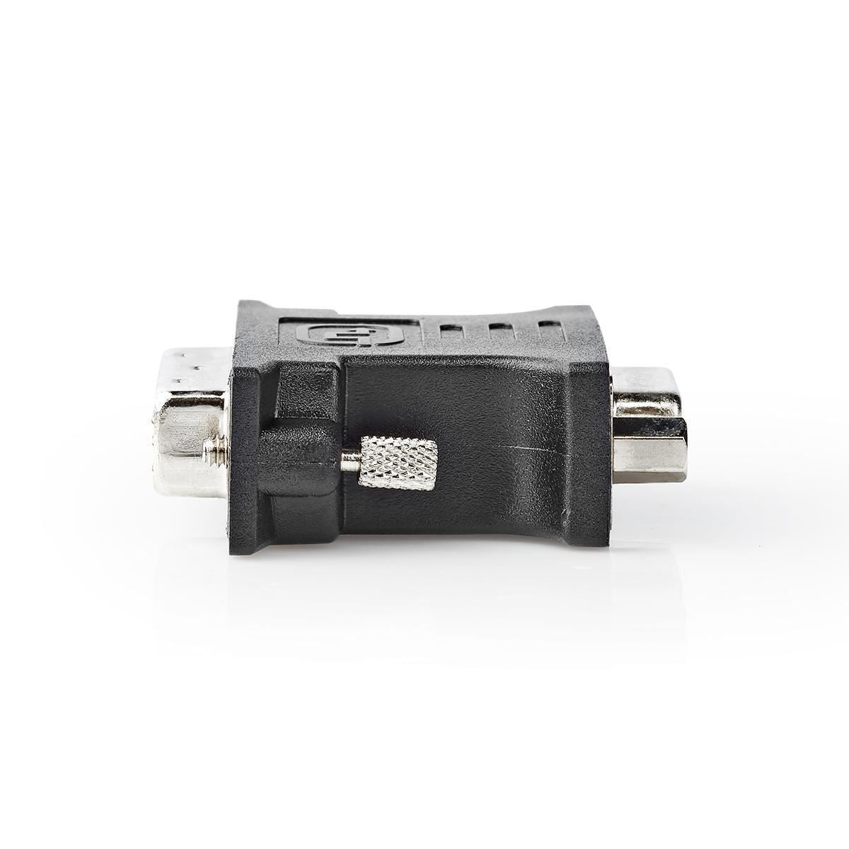 Nedis DVI to VGA Adapter DVI 24+1-Pin Male to VGA Female Black - CCGB32902BK