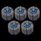 Sealey Abrasive Flap Wheel 80 x 40mm 40Grit 6mm Shaft - Pack of 5 FW8040405
