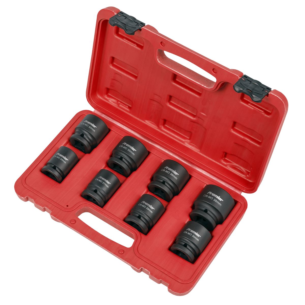 Sealey Premier Impact Socket Set 3/4"Sq Drive 8pc AK886