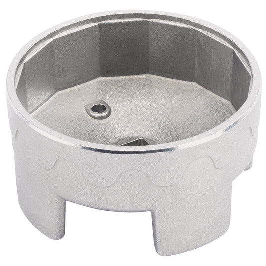 1x Draper Oil Filter Socket 74mm 14 Flats For Mercedes - 1/2" Square Drive - 29129