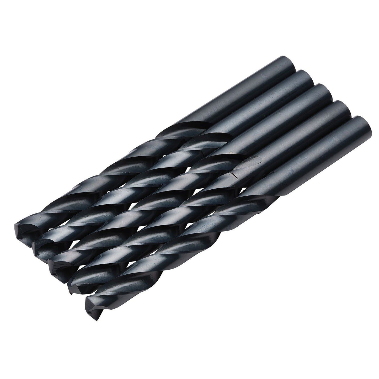 Draper Black HSS Drill Bit, 10.0mm x 133mm (Pack of 5)