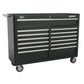 Sealey Tool Chest Combo 23 Drawer with Ball Bearing Runners - Black AP52COMBO2