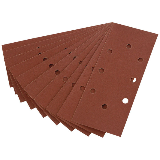Draper 63633 Ten 232 x 92mm 120 Grit Aluminium Oxide Sanding Sheets for 63128