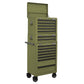 Sealey Superline Pro Mid-Box Tool Chest 2 Drawer - Khaki AP26029TK