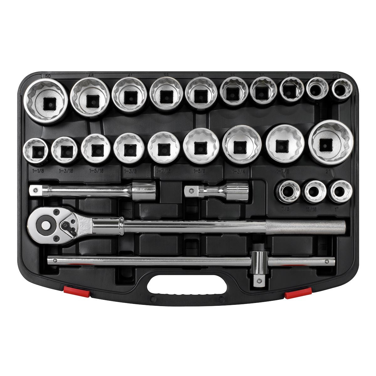 Sealey Socket Set 26pc 3/4"Sq Drive 12-point WallDrive AK2584
