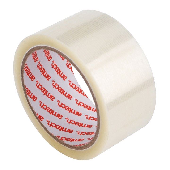 Amtech Roll of clear packing tape (50m x 48mm) - W8225