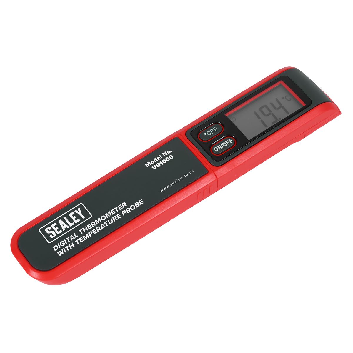 Sealey Digital Thermometer with Temperature Probe VS1000