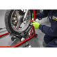Sealey Motorcycle Wheel adjustable Support with Rollers MCWL