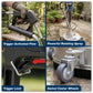 Sealey 24" Surface Cleaner with Dual Handle & Rotating Spray Bar Stainless Steel