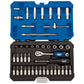 Draper 16446 Metric Socket Set 1/4" Square Drive (44 Piece)