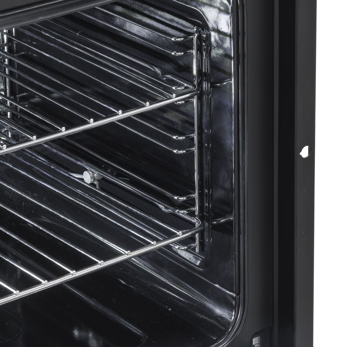 Baridi 72cm Built-Under Double Oven, 74L Capacity, Energy Rating A - Black DH278