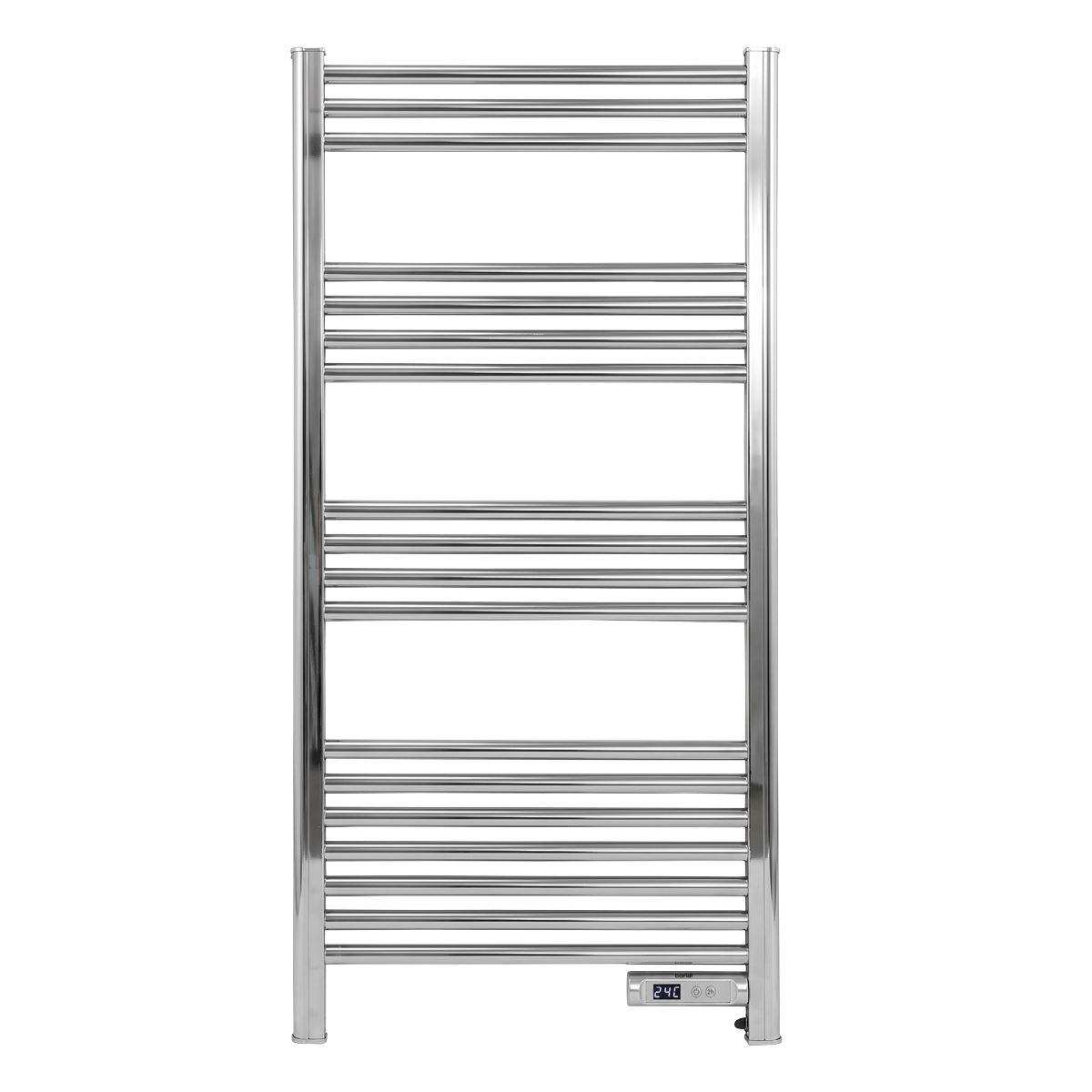 Baridi Electric Heated Towel Rail 1085 x 535mm with LED Display � Silver DH372