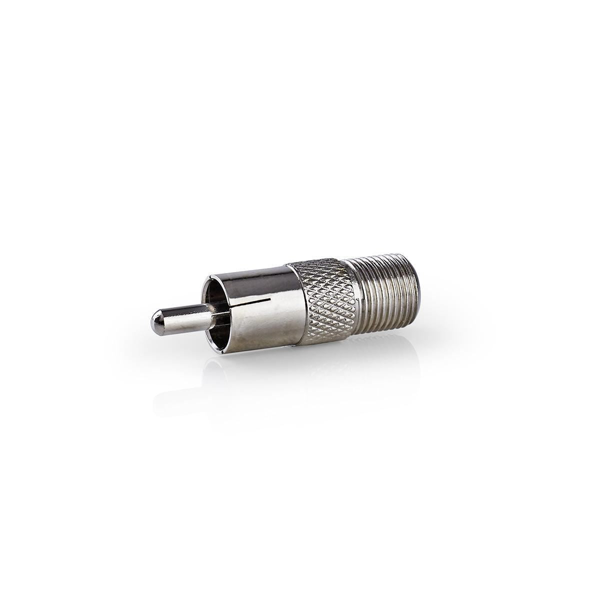 Nedis Satellite Antenna Adapter RCA Male to F Female 10 pieces Metal CSGP41970ME