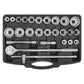 Sealey Socket Set 26pc 3/4"Sq Drive 12-point WallDrive-DuoMetric AK2582