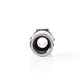 Nedis F-Connector Compression for 7.0mm Coax Cables 10 Pieces Metal