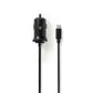Nedis Car Charger 2.4A Fixed cable Micro USB Black CCHAM240ABK