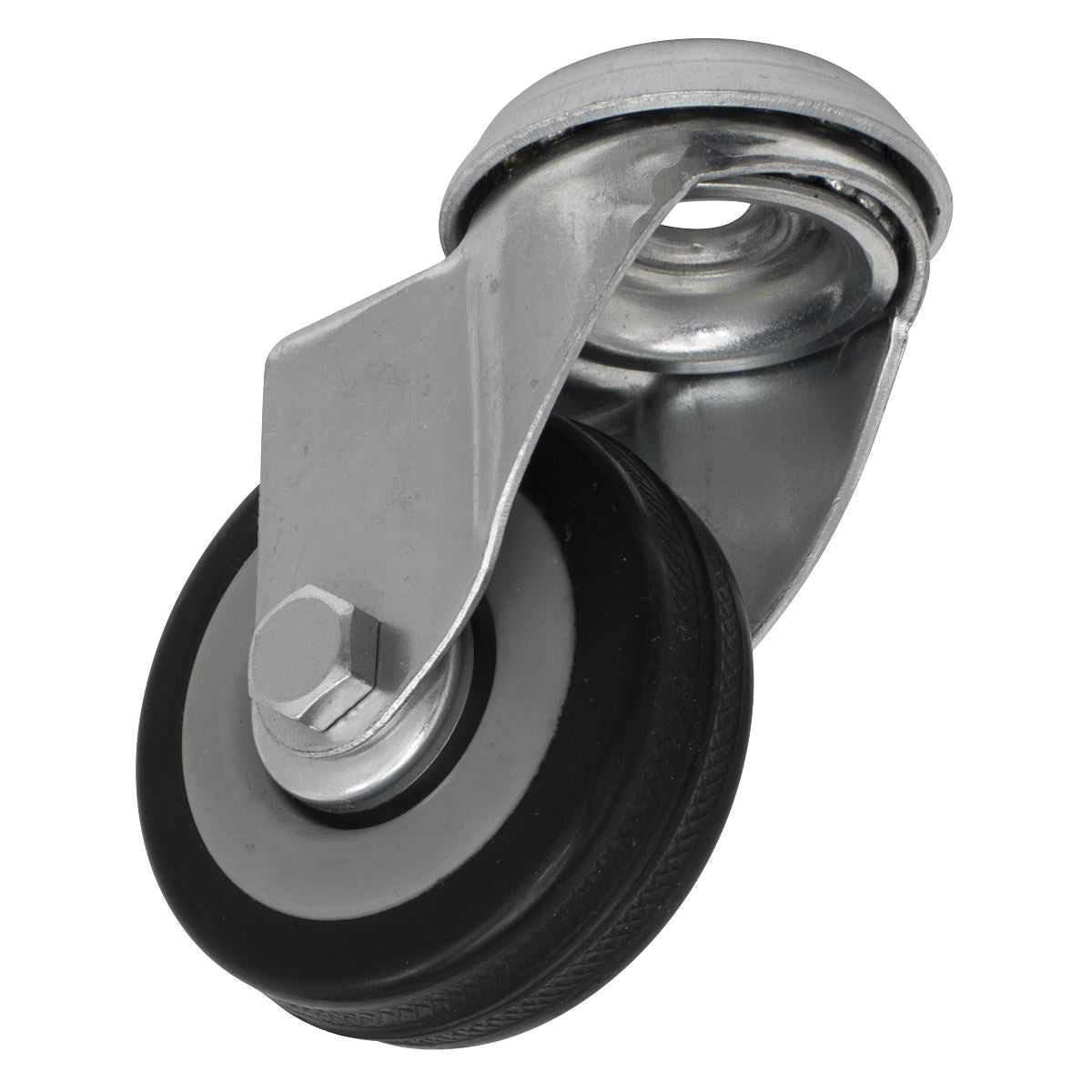 Sealey Castor Wheel Bolt Hole Swivel 50mm SCW150SB