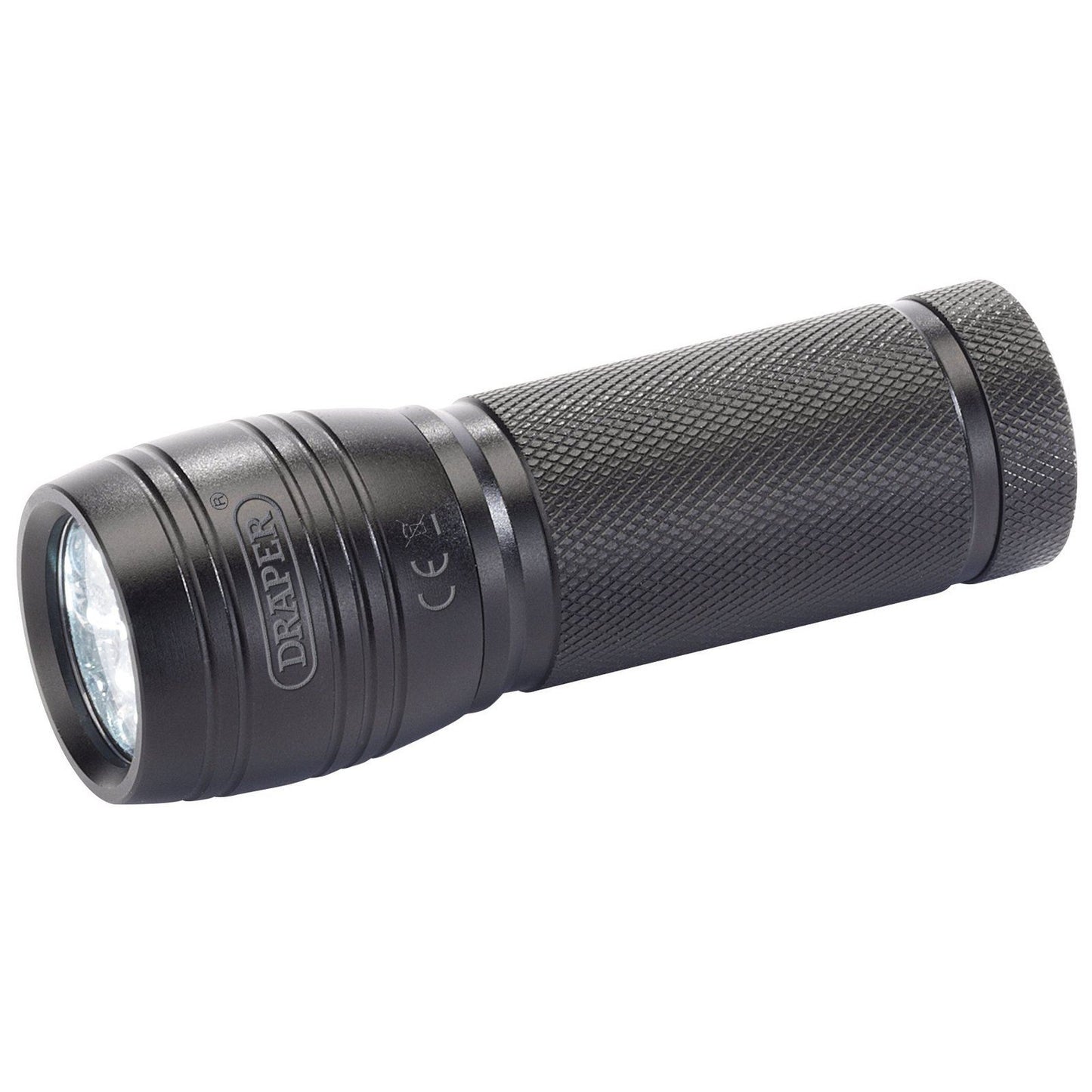 Draper LED Aluminium Hand Torch (3 x AAA Batteries Required) - 81110