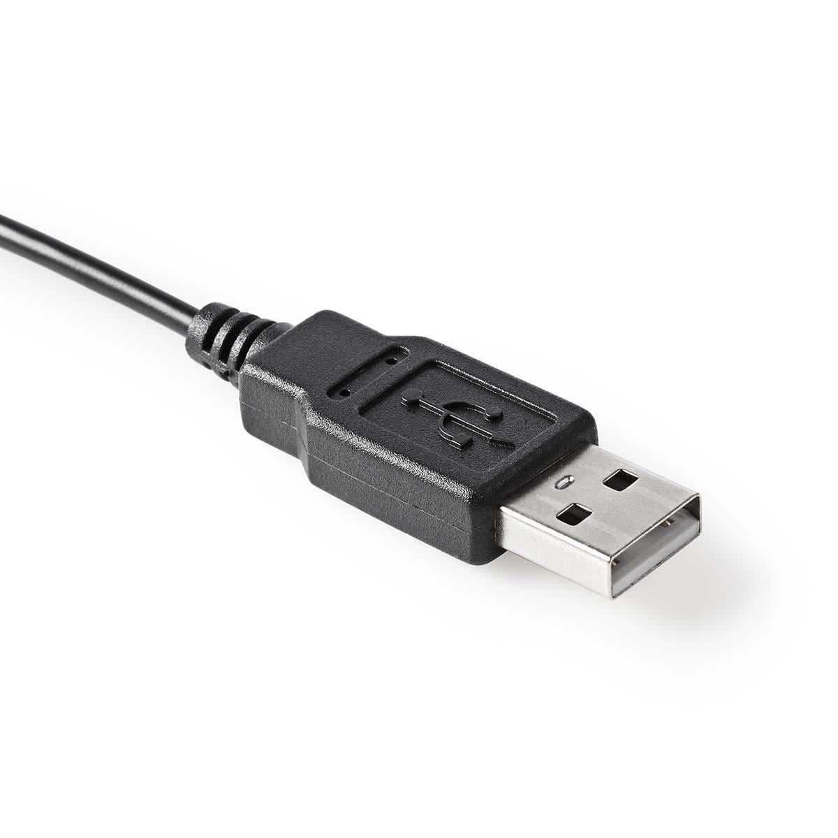 Nedis Wired Microphone USB Black/Grey MICDU100BK