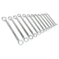 Sealey Offset Double End Ring Spanner Set 12pc Metric AK6328