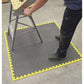 Sealey Interlocking Workshop Mat Set 1240x1825mm with Hi-Vis Edges MIC1218Y3