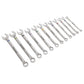Sealey Combination Spanner Set Anti-Slip 12pc Metric - Platinum Series AK63950