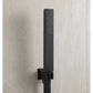 Baridi Concealed Thermostatic Shower Set 20 x 20cm Square Head & Hand Shower