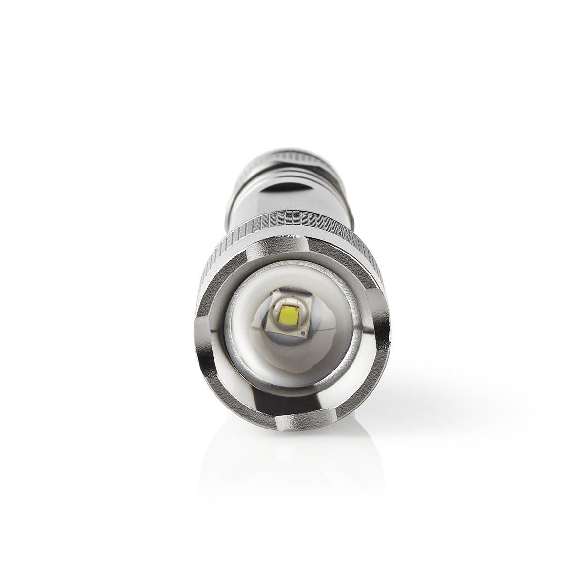 Nedis LED Torch 3W 150 lm IPX5 Grey LTRH3WGY