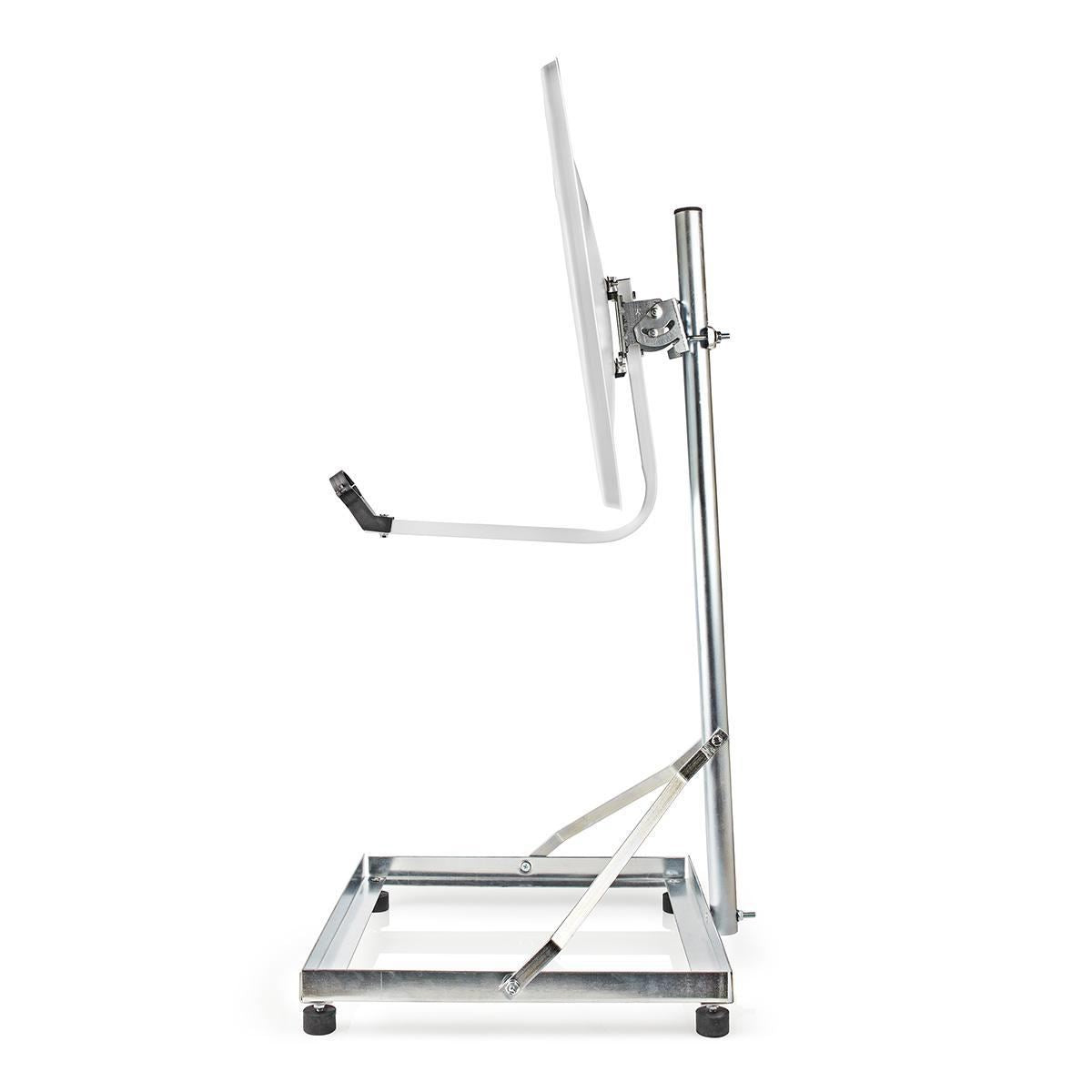 Nedis Satellite Balcony Stand Max Dish Size: 90cm 1 x 50 x 50cm Steel SDBS100ME
